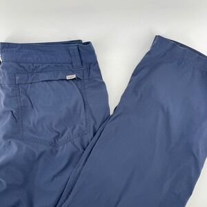 Eddie Bauer Pants Womens 6T Gray Travex Sightscape Horizon Convertible Roll Up